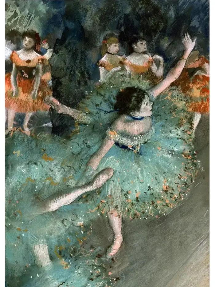 Impressionniste Edgar Degas Art Danseuse au Ballet Affiche Imprimée sur Toile Tableau Mural pour la