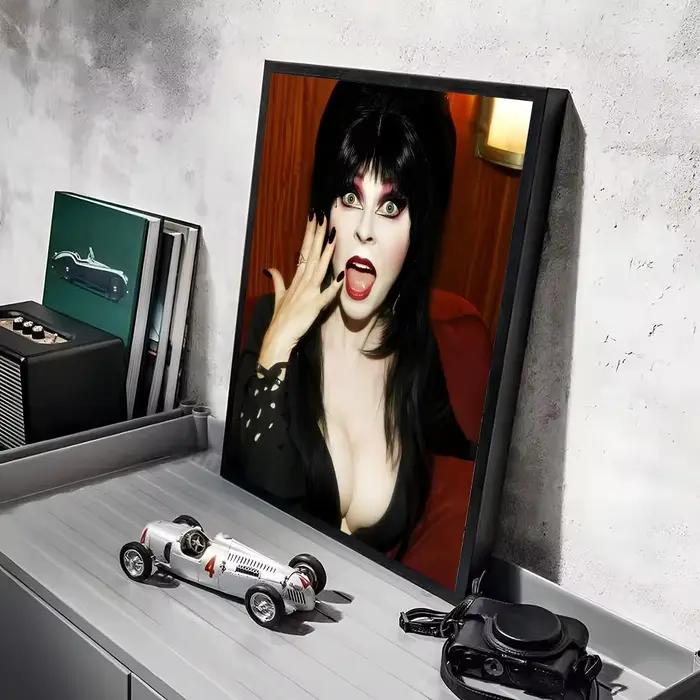 Affiche d'attrice e-elvira, autocollants HD, peinture murale étanche, Art pour chambre à coucher, sa