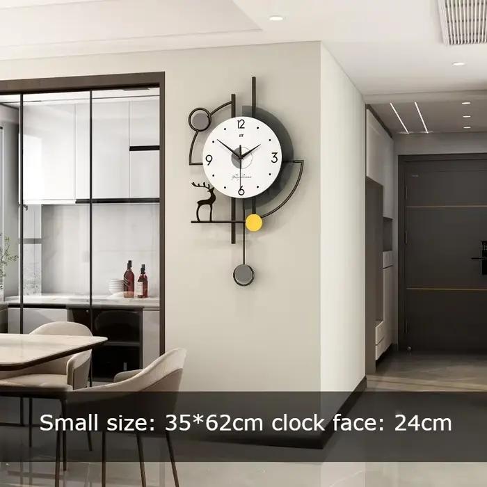 Grandes Horloges Murales Modernes, Silays euses, Esthétiques de Luxe, Art Unique, Élégantes, Montres