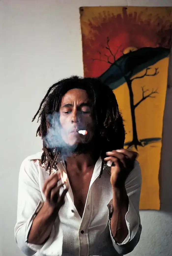 Affiche de chanteur Rock légendaire Bob Marley, Album de musique, guitare, pas de femme, pas de pleu