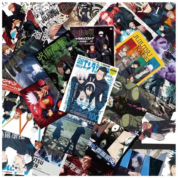 10/30/60 pièces Cool Jujutsu Kaisen Anime affiche autocollants Satoru Gojo dessin animé Graffiti déc
