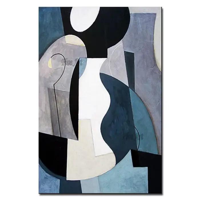 Peinture à l'huile sur toile faite à la main, art mural, personnalisé à l'huile, art abstrait, décor