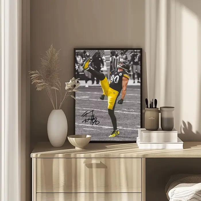Affiches de joueurs de football, athlètes de rugby célèbres, peintures sur toile, impressions pour l