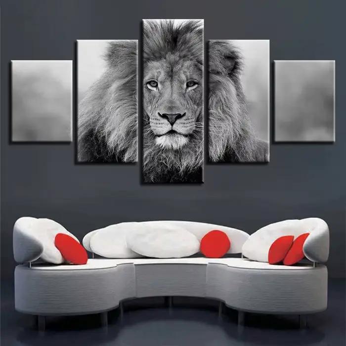 Affiches en toile modulaires sans cadre, peinture d'impression HD, art mural, salon, décoration d'in