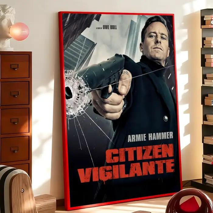 Affiche de film C-Citizen Vigilante, impression artistique murale, convient pour le salon, la chambr
