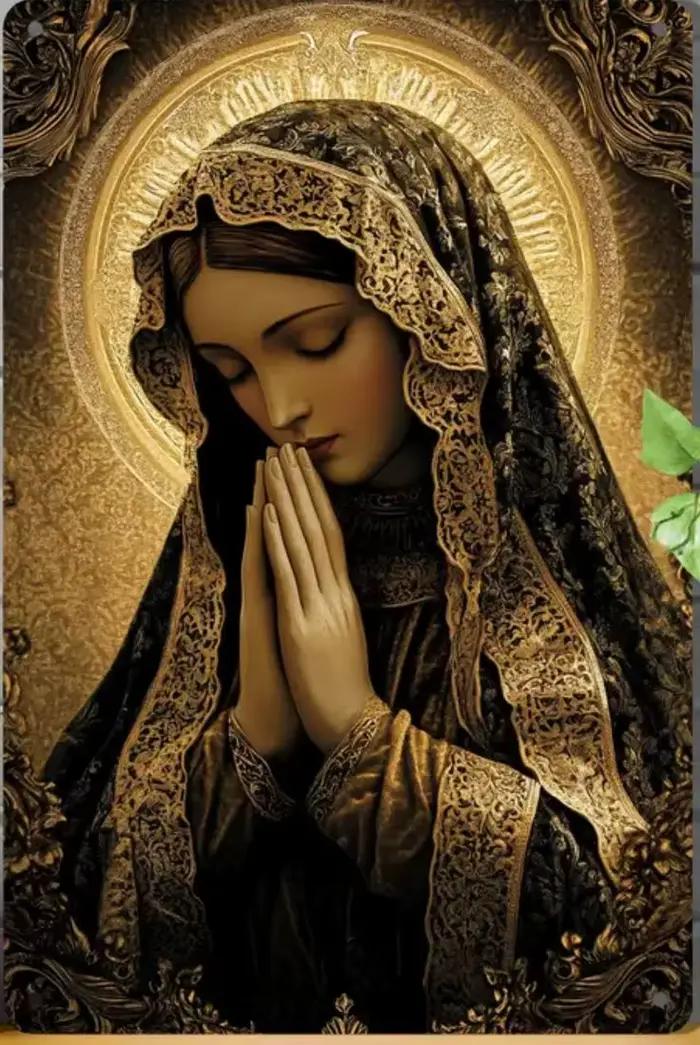 Peinture à l'huile par numéros de la vierge marie et de jésus, bricolage, dessin de chiffres, images