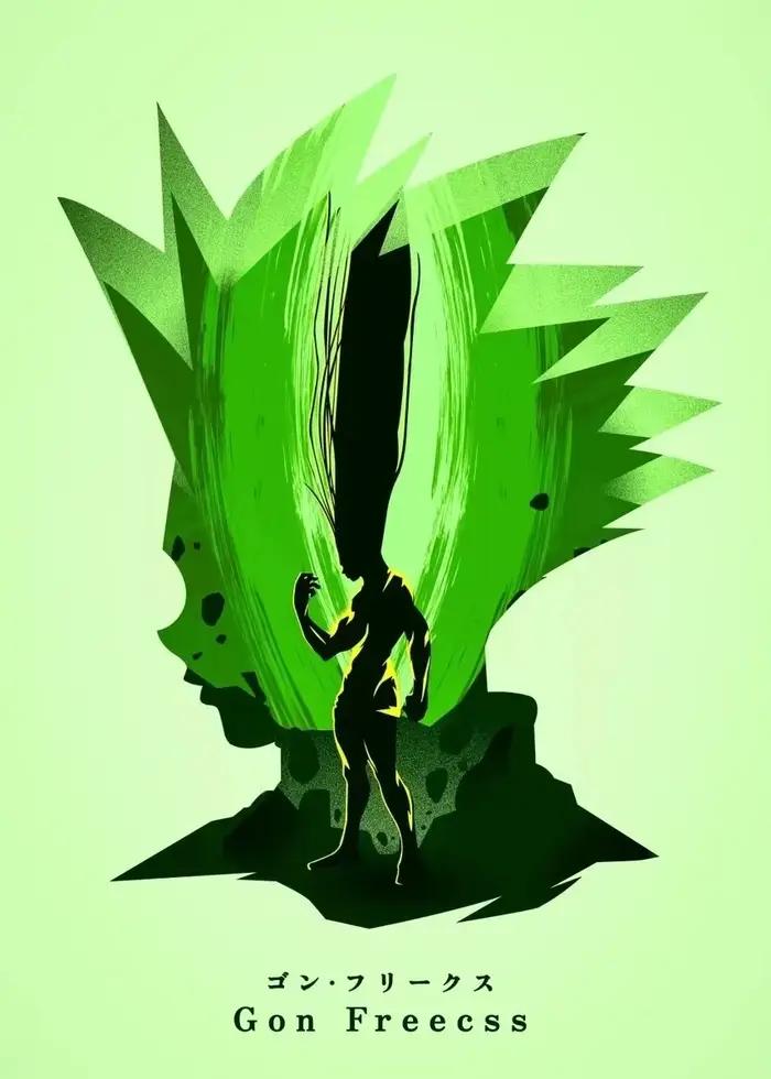 Anime Hunter X Hunter Poster, Killua Zoldyck Kurapika Gon Freecsynchronization Hisoka Wall Decoratio