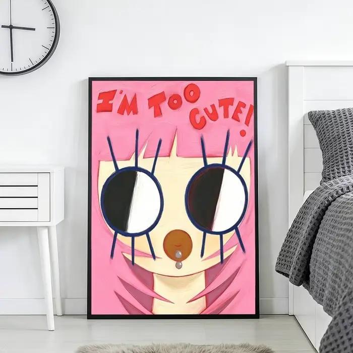 MadaS Exe ART – affiches autocollantes, impression artistique rétro, décoration murale artistique HD
