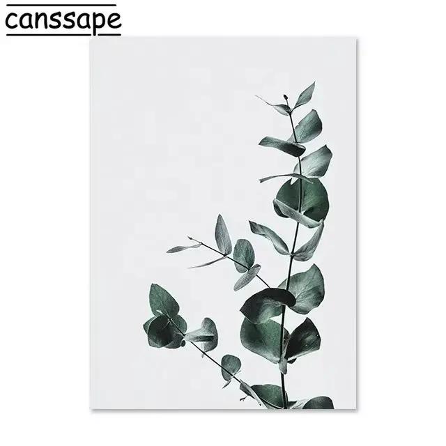 Affiches de plantes succulentes, peinture sur toile de feuilles de plantes vertes, décoration murale