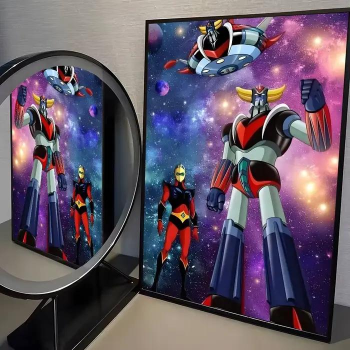 Robot g-ororak classique Anime affiche HD décor à la maison mur collant étanche maison salon bar déc