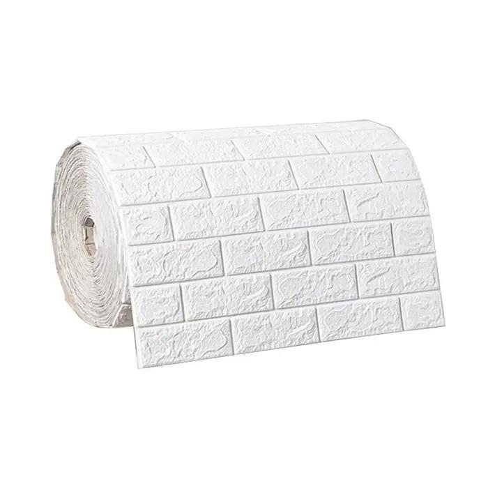 Autocollants muraux en brique 10m, papier peint auto-adhésif 3D imperméable pour cuisine, maison, ch