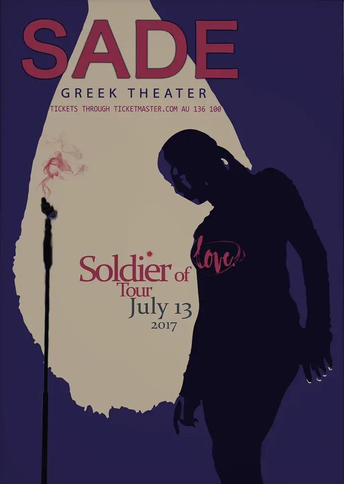 Affiche de série Vintage de célèbre chanteur Sade, toile imprimée, images de maison pour salon et ch