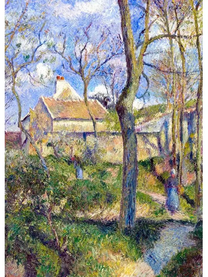 Affiche de paysage de la nature de Camille Pissarro, peinture sur toile, art mural impressionniste p
