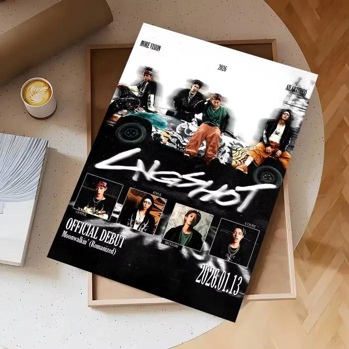 L-LNGSHOT – affiche autocollante murale, autocollant imperméable pour décoration de bar, cadeau impr