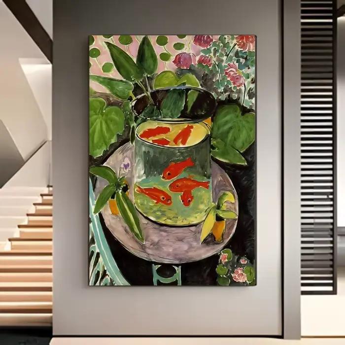Affiche d'art fauviste sans cadre, peinture H-Henri Matisse, affiche de film américain, décoration m