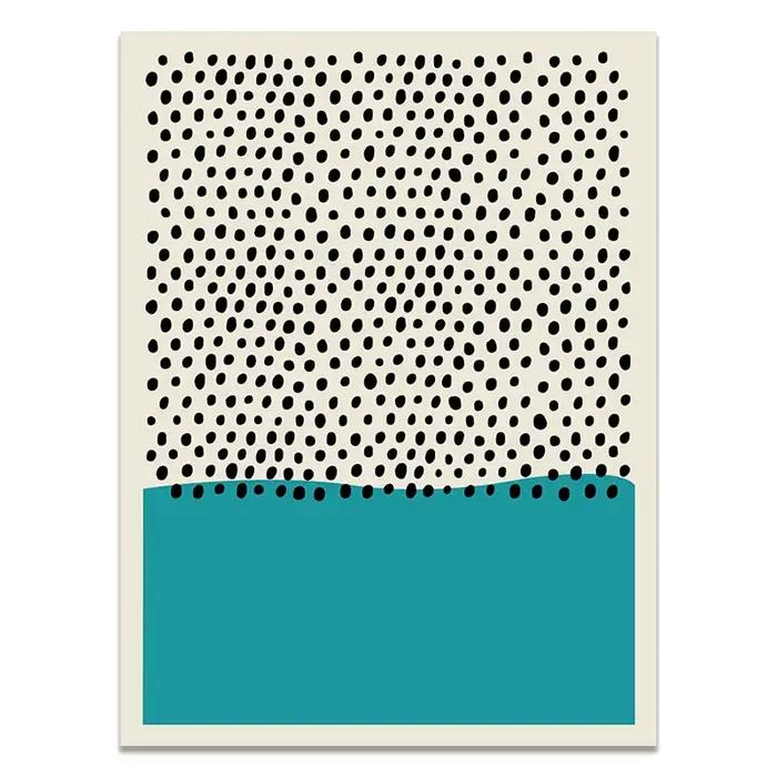 Toile d'art mural, peinture, décoration de maison, moderne, multicolore, abstrait, géométrique, impr
