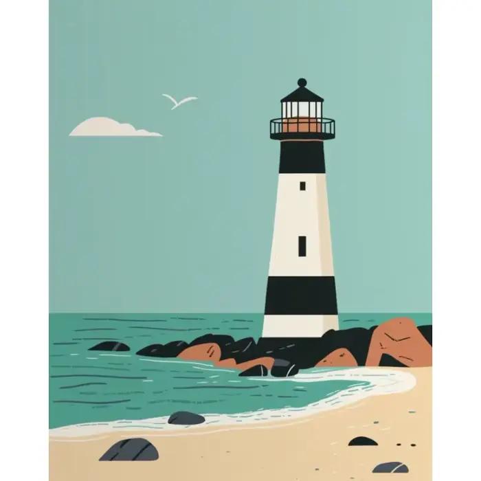 Affiche de paysage de voyage en ville et sur les plages d'été, peinture sur toile de plage, surf et