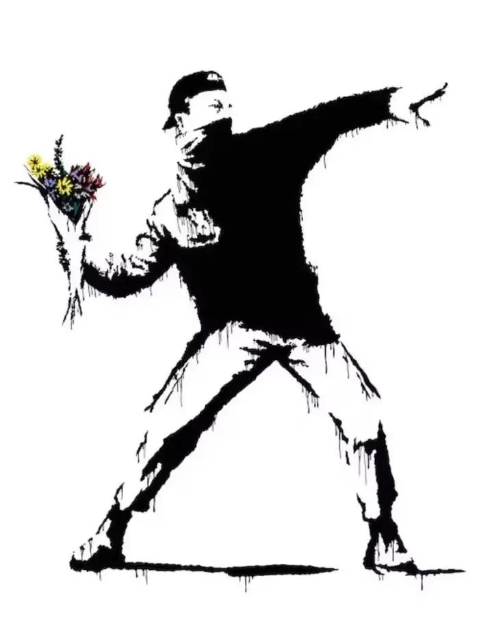 Banksy Street Graffiti Pop Art toile mur Art affiche fantaisie peintures murales impressions photo p