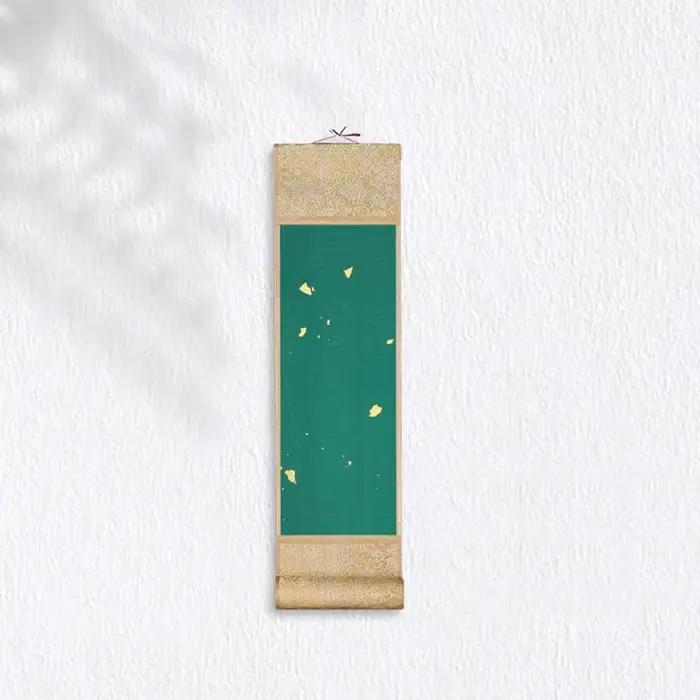 Défilement de peinture de calligraphie chinoise vierge, papier d'art chinois, décor à la maison, sal