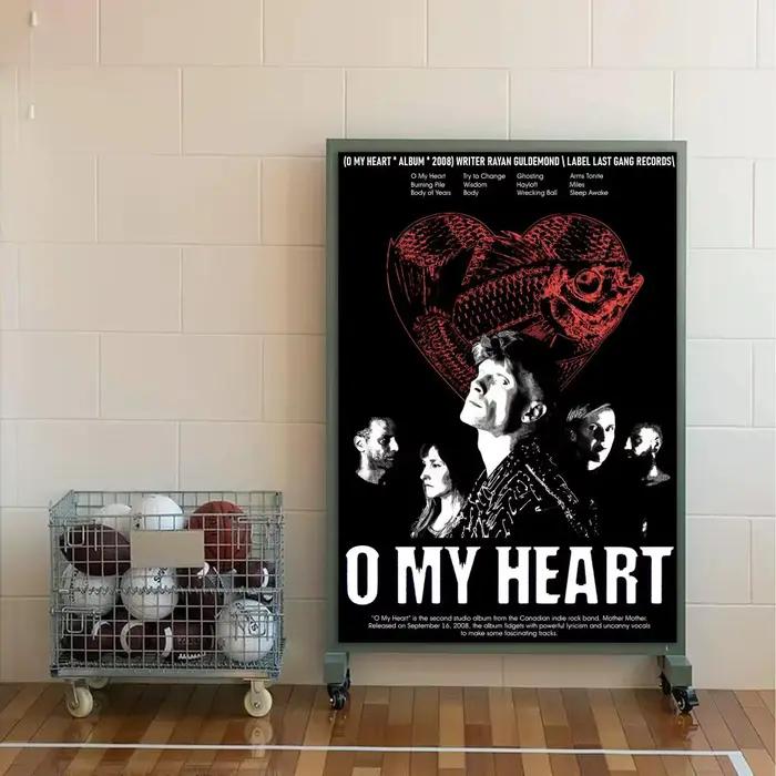 Affiche de groupe m-mère mère, Art mural esthétique imperméable de qualité supérieure pour salon, ch