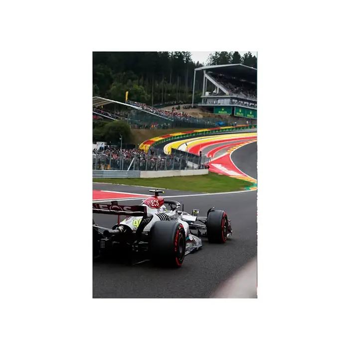 Affiche et impression de graffiti de piste de course abstraite, peinture sur toile de formule Grand