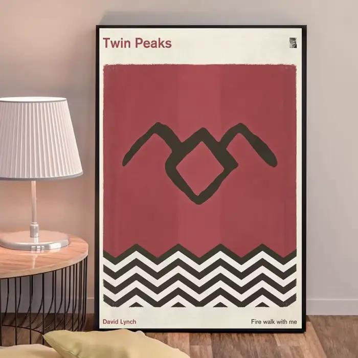 Affiche de série télévisée Twin Peaks, imprimés et affiches de bonne qualité, peinture artistique mu