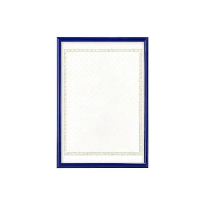 Cadre décoratif A4 en PVC pour certificat, cadre photo mural DIY, boîte pour licence commerciale et