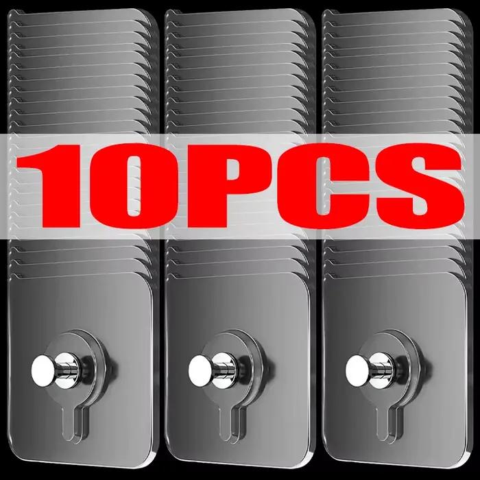 150/10x cintres sans clous accrocher cadre photo sur perceuse murale crochets adhésifs gratuits auto