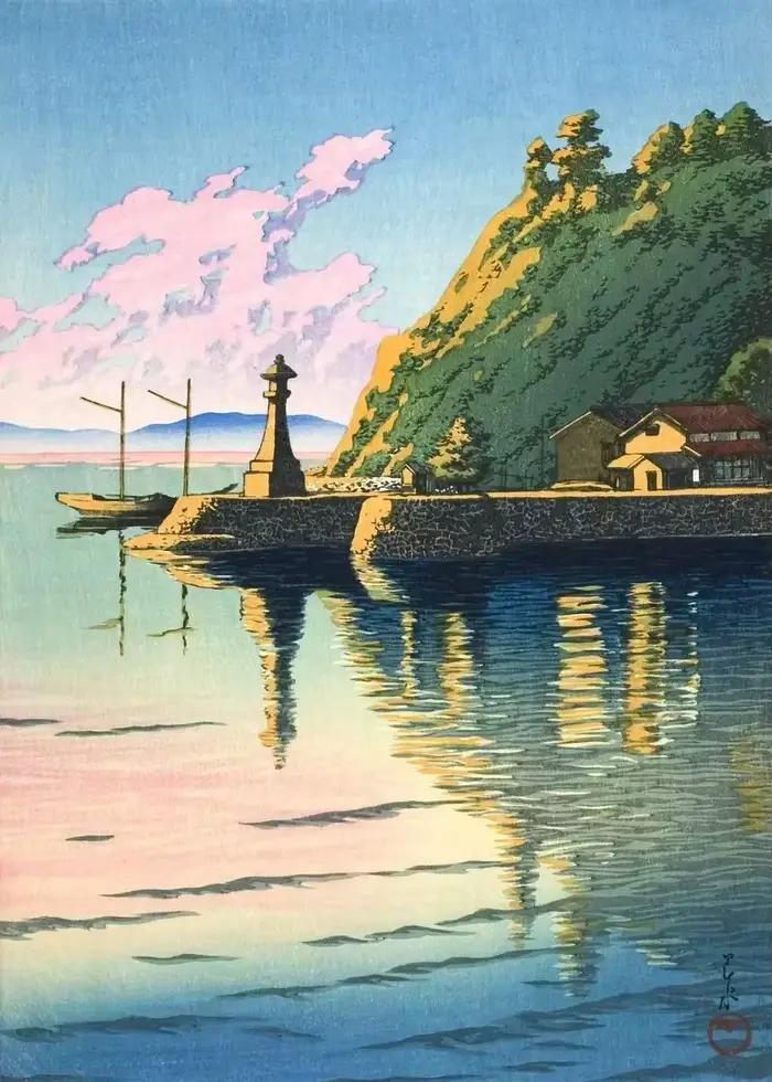 Affiches et impressions d'art de Kawase Hasui, paysages japonais rétro, peinture sur toile, art mura
