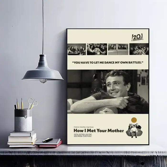 Affiche « Comment j'ai connu votre mère » en HD, autocollante, imperméable, idéale pour la maison, l