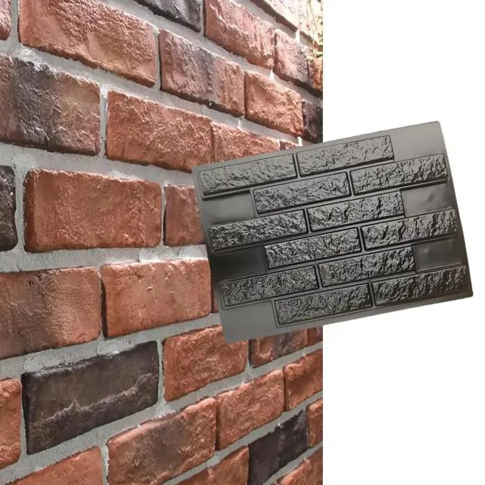 Forme en plastique pour plâtre mural en béton, panneaux muraux, carreaux, briques