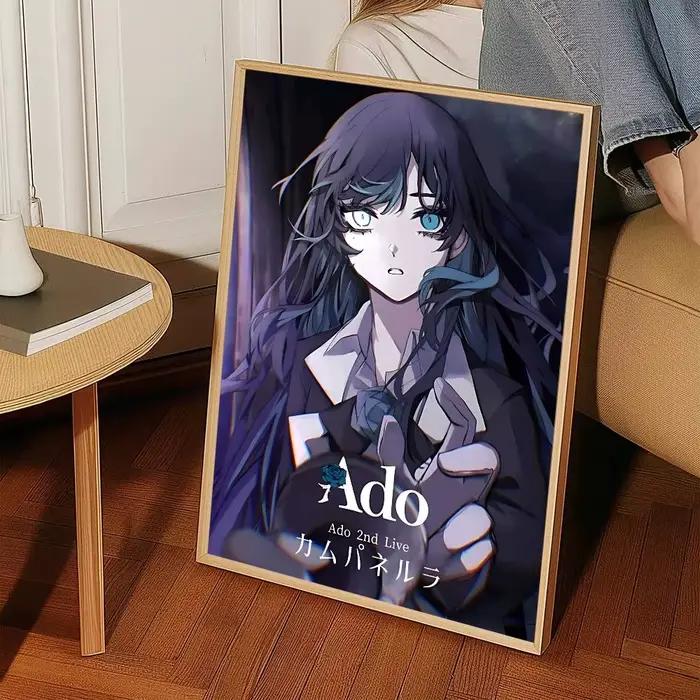 Affiche d'anime classique Singer A-Ado, impression de haute qualité, autocollant mural imperméable p
