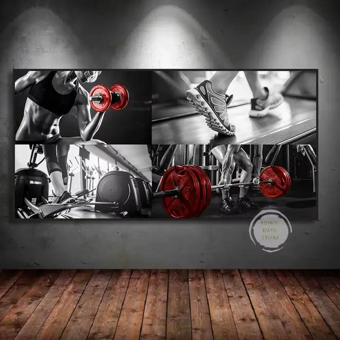 Affiche d'art inspirante pour hommes et femmes, peinture sur toile, impressions murales, image de gy