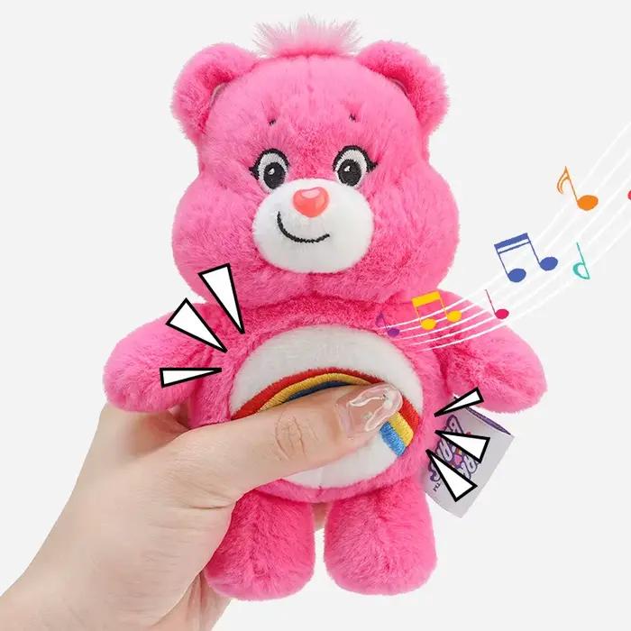 Soins ours en peluche Kawaii Carebears arc-en-ciel ours en peluche Anime passe-temps jouet porte-clé