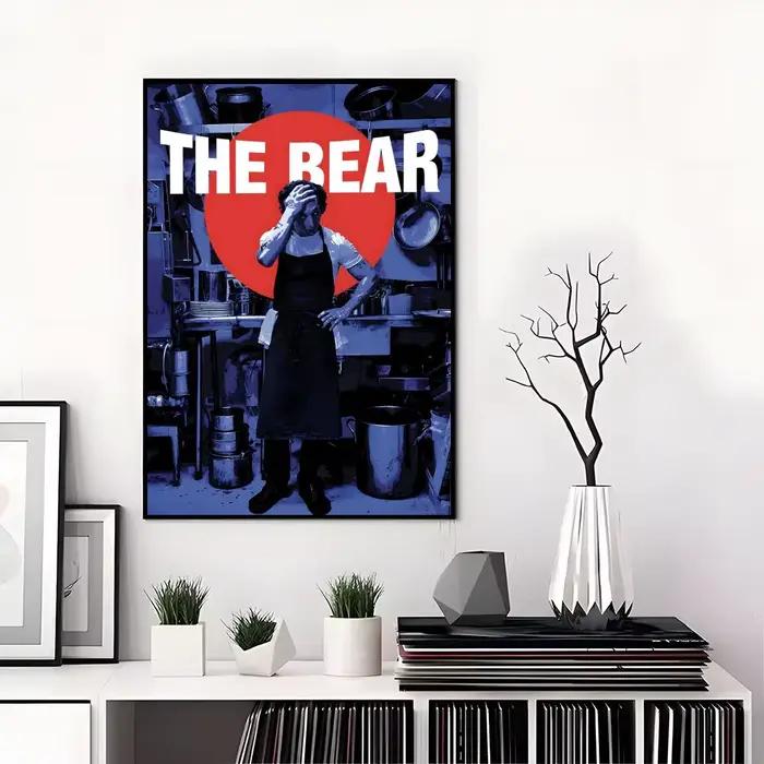 Affiche de la saison T-The Bear, autocollants haute définition, adaptés à la chambre à coucher, au s