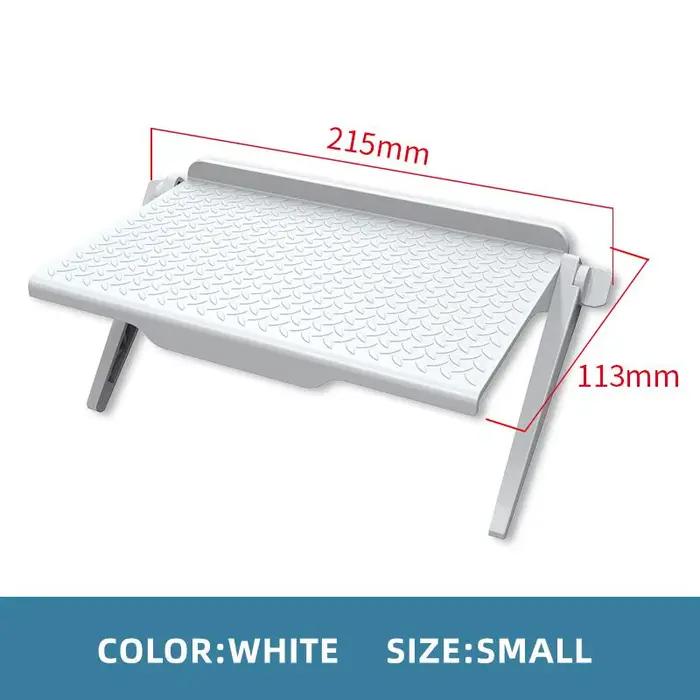 Étagères de rangement pour télévision TV moniteurs LCD Support appareil ménager étagère Rangement Or