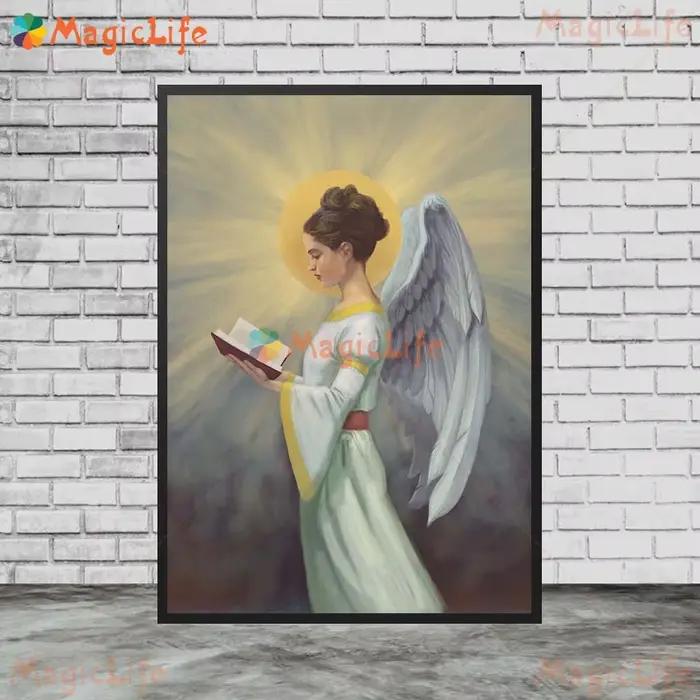 Affiche nordique de rédemption de Religion de la vierge marie de jésus, peinture sur toile d'art mur