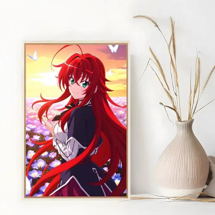 Rias Gremory h-haute école DxD affiche toile mur Art impression pour salon chambre murale sans cadre