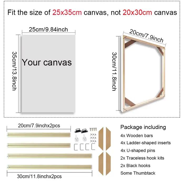 65x95 70x100cm mur Art toile cadres en bois 30x40 40x60 50x70 cadre Photo toile diamant peinture cad