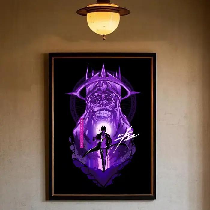Affiche murale d'art de nivellement Solo, décoration esthétique pour la maison, le salon, la chambre