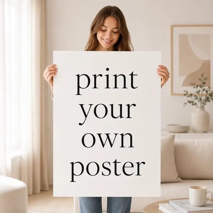 Peinture sur toile personnalisable avec texte personnalisé, portrait, art mural pour cuisine, salle
