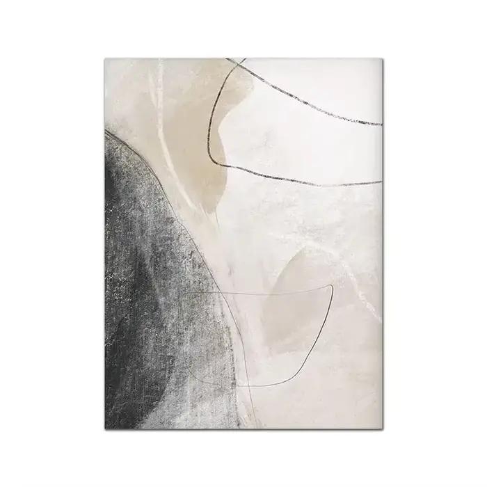 Art mural esthétique minimaliste moderne, toile HD bohème, peintures à l'huile, affiches et imprimés