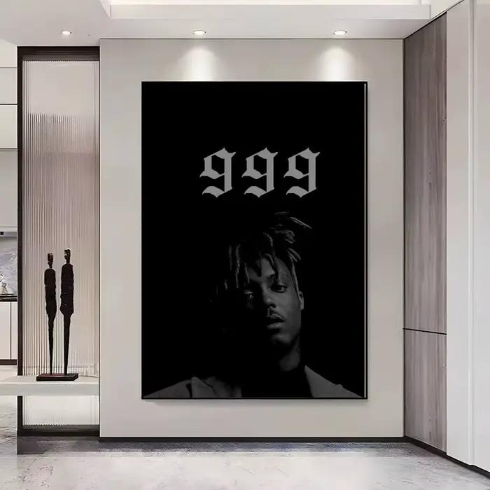 Poster Hip-Hop Juice WRLD HD, auto-adhésif, imperméable, idéal pour la décoration du salon, de la ch