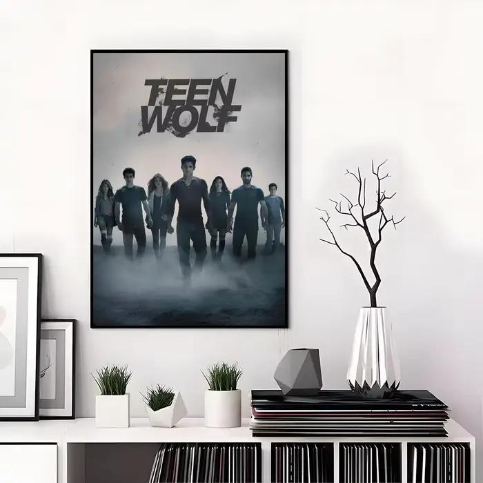 Affiche T-Teen Wolf, autocollants haute définition, adaptés à la chambre à coucher, au salon, à la d