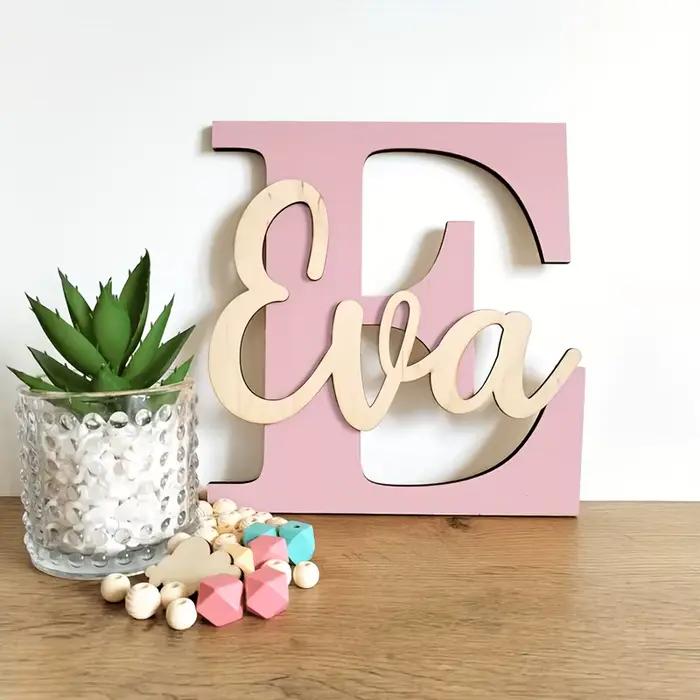 Lettres majuscules personnalisées A-Z pour la personnalisation, plusieurs décorations créatives pour