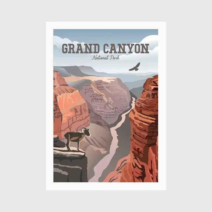 Affiches murales des parcs nationaux du monde, impressions sur toile des parcs nationaux, images mur