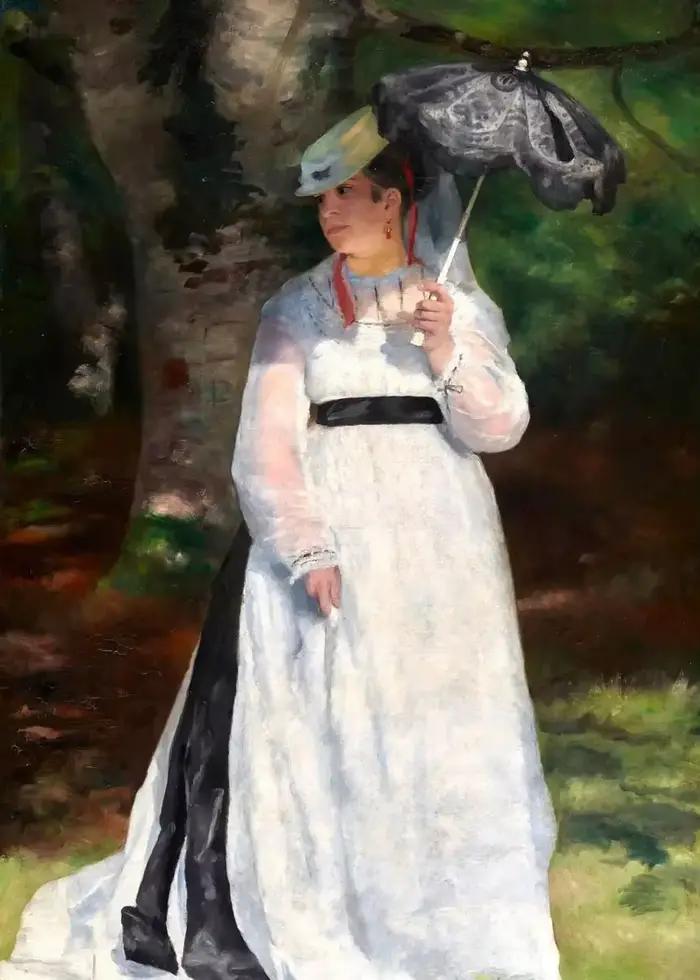 Affiches d'art vintage de Pierre Auguste Renoir, Le déjeuner des canotiers, peinture diamant et impr