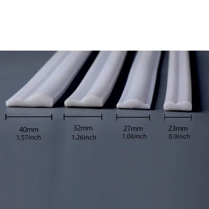1 rouleau de bandes décoratives élégantes en PVC autocollantes - flexibles et pliables pour les murs
