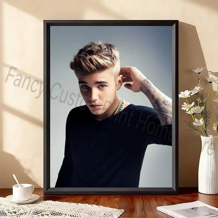Baby Cool J-Justin B-Bieber Swag Poster – autocollant mural imperméable HD, décor esthétique auto-ad