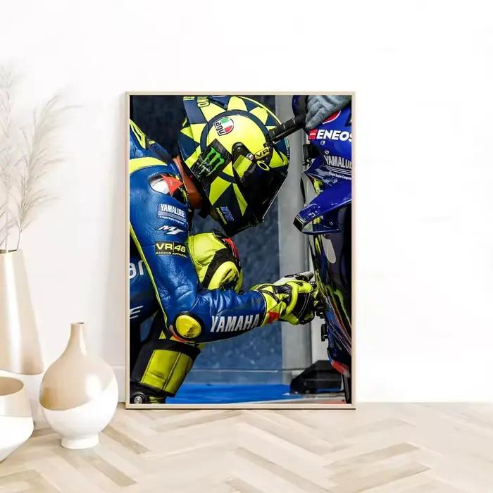 Peinture calligraphique HD, toile imperméable, affiche d'art mural, décoration de la maison, cadeau